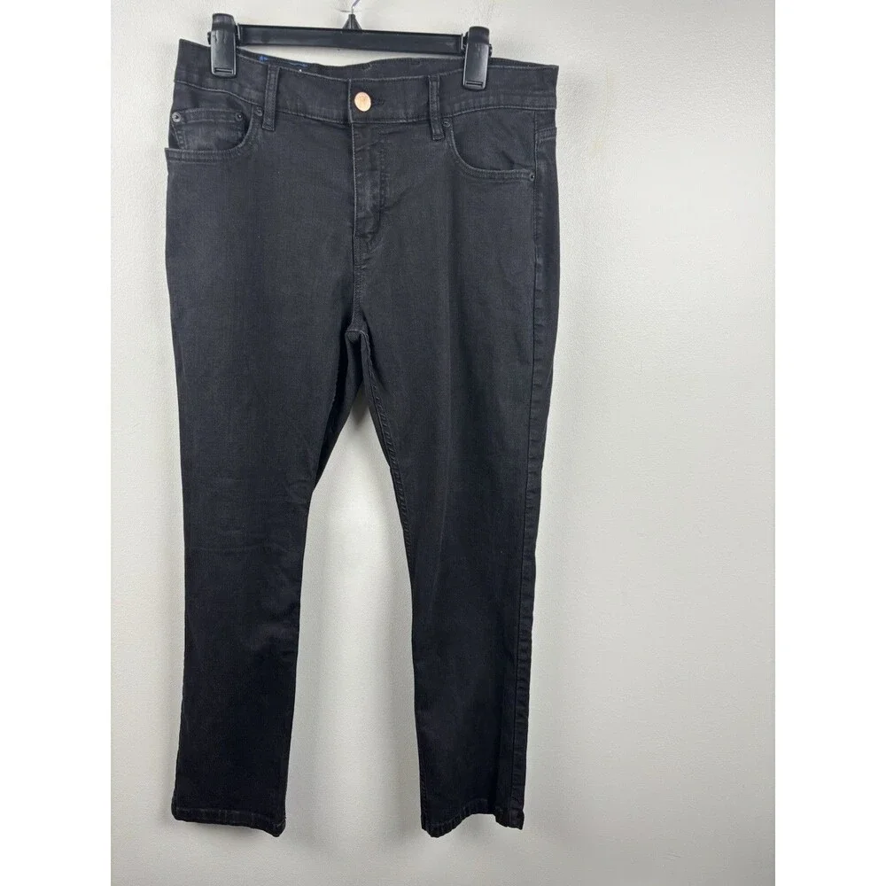 Mugsy Jeans Mens Black Denim Stretch Performance Squid Ink FLX3NSQ-35x30